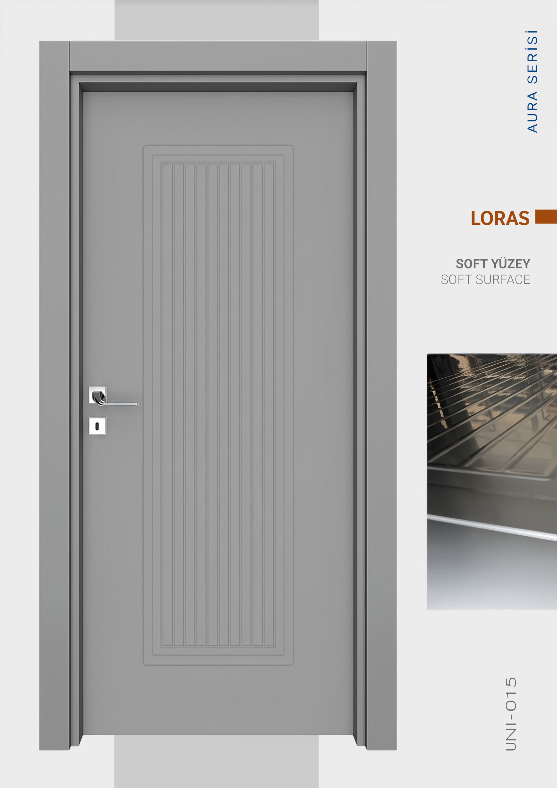 Melamin Uni Loras15 İç Oda Kapısı